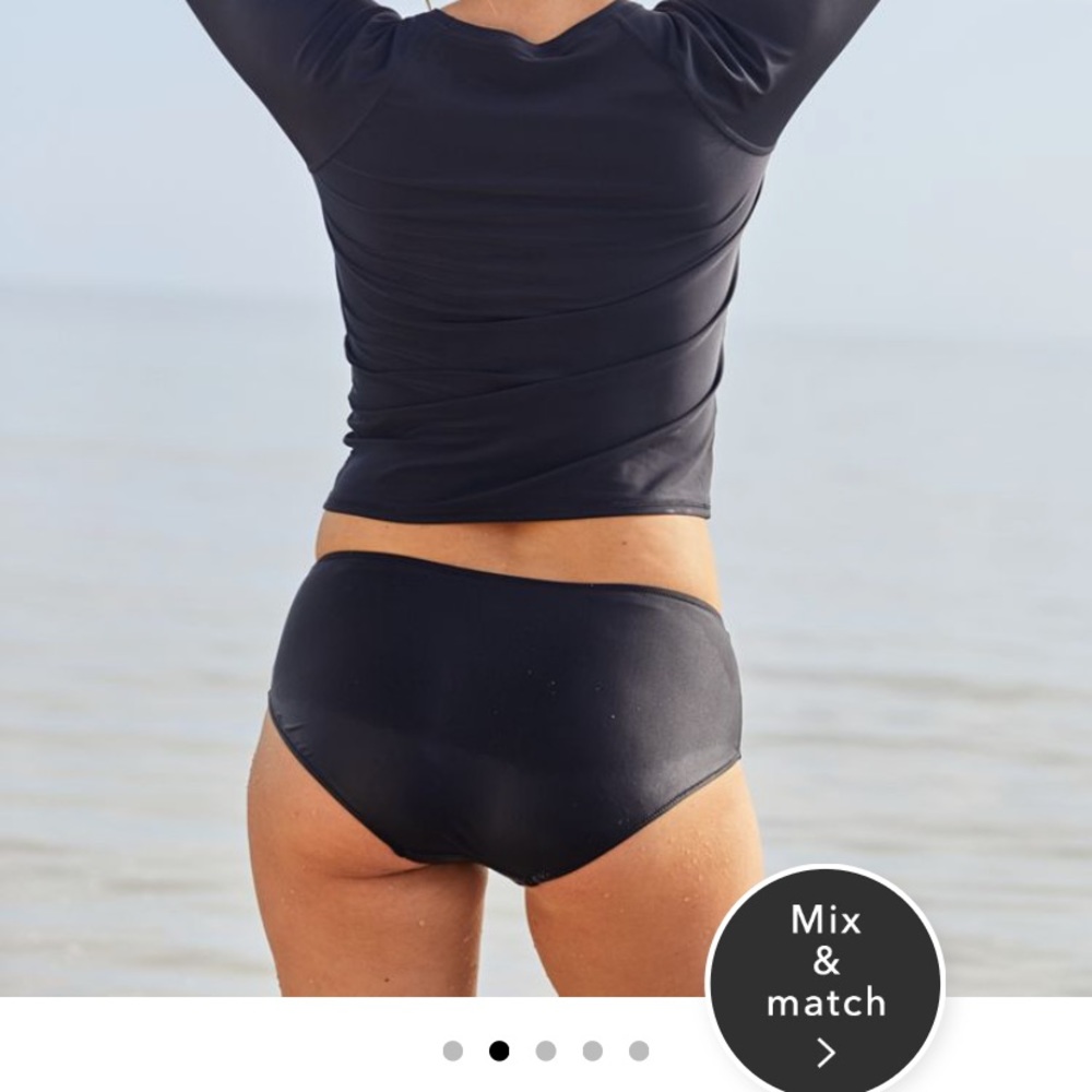 Aerie hipster bikini bottom full coverage size xs